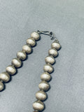 Incredible Vintage Native American Navajo Sterling Silver Necklace-Nativo Arts