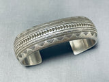 Noteworthy Vintage Native American Navajo Sterling Silver Bracelet-Nativo Arts