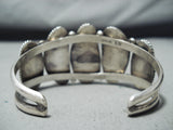 Gorgeous Nez Vintage Native American Navajo Royston Turquoise Sterling Silver Bracelet-Nativo Arts