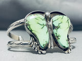 Extremely Rare Orvil Jack Turquoise Vintage Native American Navajo Sterling Silver Bracelet-Nativo Arts