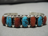 Native American Quality Carmelita Simplicio Turquoise Sterling Silver Bracelet-Nativo Arts
