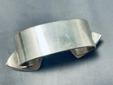 One Of The Most Unique Ever Native American Navajo White Agate Sterling Silver Bracelet-Nativo Arts