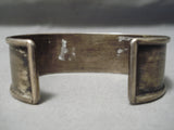 Rare Earlier Emma Lincoln Vintage Native American Navajo Turquoise Sterling Silver Bracelet-Nativo Arts