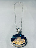 Double Sided Intricacy Genius Native American Navajo Sterling Silver Necklace-Nativo Arts