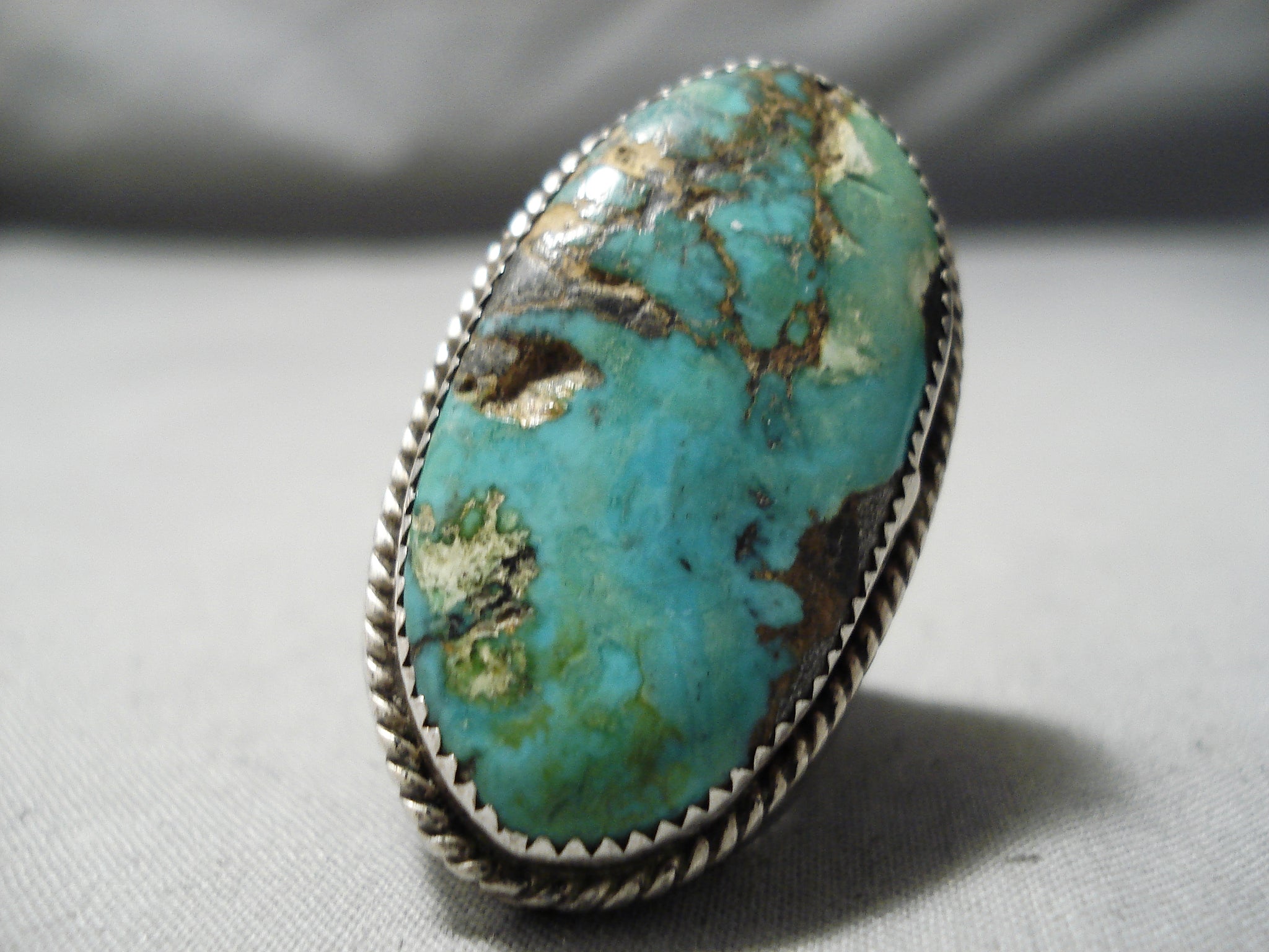 Important Vintage Native American Zuni Andrew Dewa Turquoise