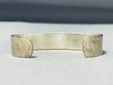Sweet Vintage Native American Navajo Sterling Silver Bracelet-Nativo Arts