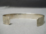 Very Intricate Vintage Hopi Native American Sterling Silver Bracelet-Nativo Arts