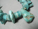 Newsworthy Vintage Navajo Royston Turquoise Necklace Native American Old-Nativo Arts