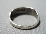 Wonderful Vintage Navajo Turquoise Sterling Silver Ring Native American-Nativo Arts