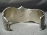 One Of The Best Vintage Native American Navajo Overlay Sterling Silver Gold Bracelet-Nativo Arts