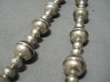 Exquisite Vintage Navajo Sterling Silver Native American Necklace-Nativo Arts