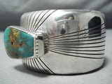 One Of Best Vintage Native American Navajo Royston Turquoise Sterling Silver Bracelet Old-Nativo Arts