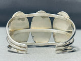 Tripe Inlay Island Vintage Native American Navajo Turquoise Sugulite Sterling Silver Bracelet-Nativo Arts