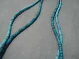 Amazing Vintage Navajo Choker Turquoise Sterling Silver Native American Necklace-Nativo Arts