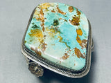 Native American One Of The Best Museum Vintage Royston Turquoise Sterling Silver Bracelet-Nativo Arts