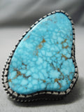 Best Verdy Jake Important Navajo Turquoise Sterling Silver Native American Ring-Nativo Arts