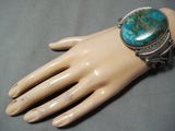 Museum Vintage Native American Navajo Royston Turquoise Sterling Silver Bracelet-Nativo Arts