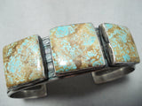 Newsworthy Vintage Navajo Turquoise Sterling Silver Bracelet Native American Old-Nativo Arts