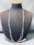 Native American One Single Turquoise Vintage Santo Domingo Heishi Necklace-Nativo Arts