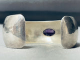 Drop Dead Gorgeous Vintage Southwest Sterling Silver Amethyst Bracelet-Nativo Arts