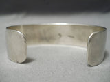 Ceremonial Dancing Kachina Vintage Native American Hopi Sterling Silver Bracelet-Nativo Arts