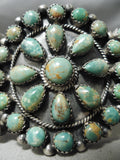Unforgettable Vintage Native American Navajo Royston Turquoise Sterling Silver Bracelet-Nativo Arts