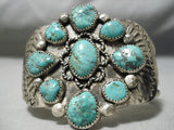 One Of The Best Vintage Native American Navajo Royston Turquoise Sterling Silver Bracelet Old-Nativo Arts