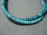 Amazing Vintage Navajo Choker Turquoise Sterling Silver Native American Necklace-Nativo Arts