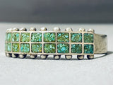 Unique Vintage Native American Navajo Turquoise Sterling Silver Bracelet-Nativo Arts