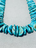 Native American Tremendous Vintage Santo Domingo Royston Turquoise Heishi Necklace-Nativo Arts