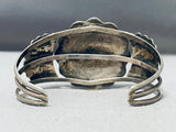 Incredible Vintage Native American Navajo Blue And Green Turquoise Sterling Silver Bracelet-Nativo Arts