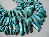 Jaw-dropping Vintage Navajo Royston Turquoise Necklace Native American Old-Nativo Arts