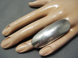 Incredible Navajo Sterling Silver Ring Native American-Nativo Arts
