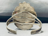 Important Benally Bros Vintage Native American Navajo Turquoise Sterling Silver Bracelet-Nativo Arts