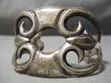 Very Old Vintage Navajo Sterling Silver Bracelet Native American Old-Nativo Arts