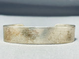 Sweet Vintage Native American Navajo Sterling Silver Bracelet-Nativo Arts