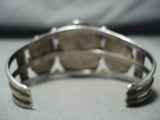 Incredible Vintage Native American Navajo Royston Turquoise Sterling Silver Bracelet-Nativo Arts