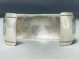 Excellent Vintage Native American Navajo Turquoise Sterling Silver Bracelet-Nativo Arts