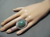 Wonderful San Felipe Royston Turquoise Sterling Silver Ring-Nativo Arts