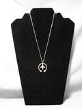 Marvelous Vintage Navajo Sterling Silver Necklace Native American-Nativo Arts