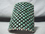 Best Native American Navajo Damale Turquoise Alice Lister Sterling Silver Bracelet-Nativo Arts