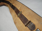 Very Old Heavy Vintage Native American Navajo Turquoise Sterling Silver Concho Belt Old-Nativo Arts