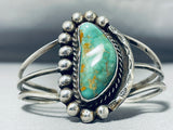 Exceptional Vintage Native American Navajo Royston Turquoise Sterling Silver Bracelet-Nativo Arts