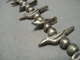 Detailed!! Vintage Navajo Sterling Silver Bird Native American Necklace-Nativo Arts