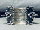Heavy Detailed Scorpion Native American Turquoise Sterling Silver Bracelet-Nativo Arts
