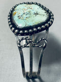 Museum Early Vintage Native American Navajo Royston Turquoise Sterling Silver Bracelet-Nativo Arts
