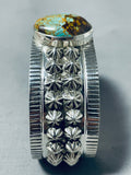 Exceptional Vintage Native American Navajo Royston Turquoise Sterling Silver Bracelet-Nativo Arts