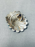 Enormous Vintage Native American Zuni Turquoise Cluster Sterling Silver Ring-Nativo Arts