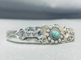 Native American Marvelous Vintage Fred Harvey Royston Turquoise Sterling Silver Bracelet-Nativo Arts