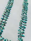 Native American 100 Gram Vintage Santo Domingo Royston Turquoise Heishi Necklace-Nativo Arts